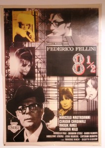 Filmplakat Federico Fellini 8 1/2